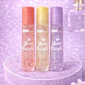 Beauty Treats Shine Bright Glitter Lip Oil Set